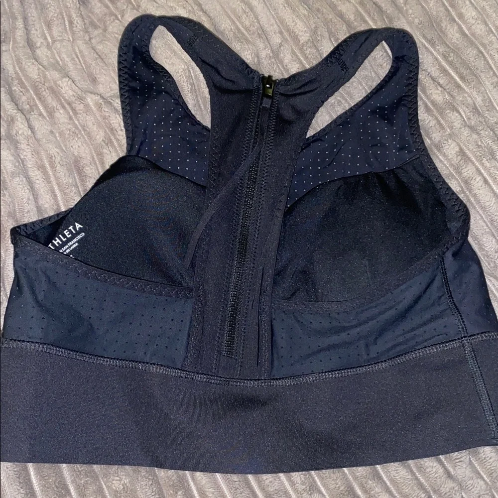 Athleta Women’s Black Bra Swim Spring Summer Workout Top Bikini Swimwear S
